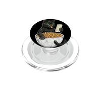 Humour félin Amusant pour Halloween avec Un Chat espiègle PopSockets PopGrip pour MagSafe