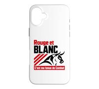 Humour féria Basque dax fêtes Rouge Et Blanc Combat Feria Coque pour iPhone 16 Plus