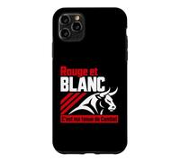 Humour féria Basque dax fêtes Rouge Et Blanc Feria Coque pour iPhone 11 Pro Max
