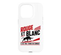 Humour féria Basque dax fêtes Rouge Et Blanc Feria Coque pour iPhone 15 Pro