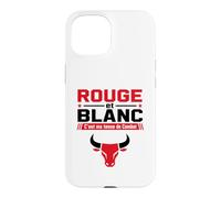 Humour féria Basque dax fêtes Tenue Combat Feria Coque pour iPhone 15
