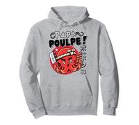 Humour Fête des pères - PAPA POULPE - PAPA ¨Poule Sweat à Capuche