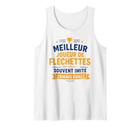 Humour Fléchette Meilleur Joueur de Fléchettes Débardeur