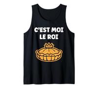 Humour Galette des Rois C'est Moi Le Roi Débardeur