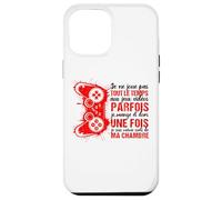Humour Gamer Parfois Je Mange Et Dors Coque pour iPhone 12 Pro Max