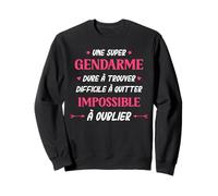 Humour Gendarmerie Femme Super Gendarme Sweatshirt