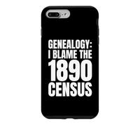 Humour généalogique I Blame The 1890 Census Family History Coque pour iPhone 7 Plus/8 Plus