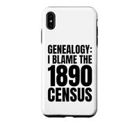 Humour généalogique I Blame The 1890 Census Family History Coque pour iPhone XS Max