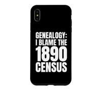 Humour généalogique I Blame The 1890 Census Family History Coque pour iPhone XS Max