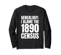 Humour généalogique I Blame The 1890 Census Family History Manche Longue