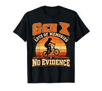 Humour GenX Lots of Memories No Evidence T-Shirt