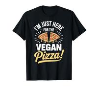 Humour Gourmand à Base de Plantes pour Amateur de Pizza végétalien T-Shirt Graphique avec Valeur