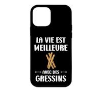 Humour Gressin apéro la Vie est Meilleure avec des Gressins Coque pour iPhone 12 Mini