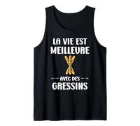 Humour Gressin apéro la Vie est Meilleure avec des Gressins Débardeur