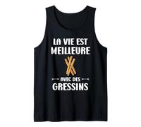 Humour Gressin apéro la Vie est Meilleure avec des Gressins Débardeur
