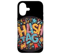 Humour Hashtag Amusant aux Couleurs Vives pour Tout Le Monde Coque pour iPhone 17