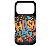 Humour Hashtag Amusant aux Couleurs Vives pour Tout Le Monde Coque pour iPhone 17 Pro