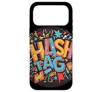 Humour Hashtag Amusant aux Couleurs Vives pour Tout Le Monde Coque pour iPhone 17 Pro Max