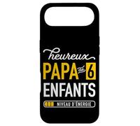 Humour Heureux Papa de 6 Enfants pour père fatigué Coque pour iPhone Air