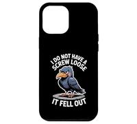 Humour Humoristique Grumpy Bird I Don't Have A Screw Loose Humour Femme Homme Coque pour iPhone 12 Pro Max