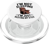 Humour Humoristique pour Homme Daddy I'm Not Sleeping I'm Resting My Eyes PopSockets PopGrip pour MagSafe