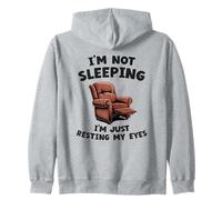 Humour Humoristique pour Homme Daddy I'm Not Sleeping I'm Resting My Eyes Sweat à Capuche