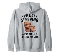 Humour Humoristique pour Homme Daddy I'm Not Sleeping I'm Resting My Eyes Sweat à Capuche
