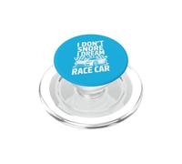 Humour I Don't Snore I Dream Im a Race Car PopSockets PopGrip pour MagSafe