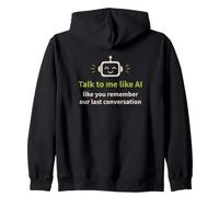 Humour IA : Parlez-Moi comme Vous Vous souvenez de Notre dernière Conversation Sweat à Capuche