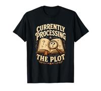 Humour Intrigue en Cours Typographie Amusante T-Shirt