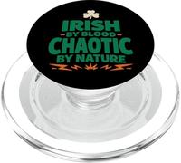 Humour Irlandais drôle Saint Patrick Irish Pride Half Irish DNA PopSockets PopGrip pour MagSafe