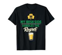 Humour Irlandais drôle Saint Patrick Irish Pride Half Irish DNA T-Shirt