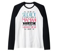 Humour J'Ai Un Secret Je Vais Encore Être Grande Sœur 2027 Manche Raglan