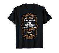 Humour Je Ne Vieillis Pas Cadeau Anniversaire Original Vin T-Shirt