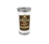 Humour Je Ne Vieillis Pas Je Deviens Une Légende l'original Gobelet isotherme en acier inoxydable double paroi