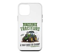 Humour Je Parle de Tracteurs Agriculteur Agricultrice Coque pour iPhone 12 Mini