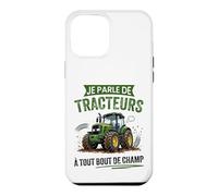 Humour Je Parle de Tracteurs Agriculteur Agricultrice Coque pour iPhone 12 Pro Max