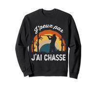 Humour Jeu Mot Drôle Cadeau Chasse Pour Homme Chasseur Forêt Sweatshirt