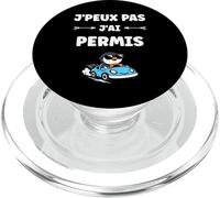 Humour Jeune permis de Conduire J'peux Pas J'Ai Permis PopSockets PopGrip pour MagSafe