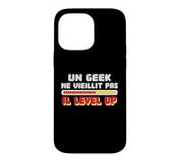 Humour Jeux Vidéo G amer Retro Pixel Art Anniversaire Coque pour iPhone 14 Pro Max