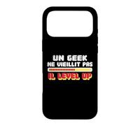 Humour Jeux Vidéo G amer Retro Pixel Art Anniversaire Coque pour iPhone 17 Pro Max