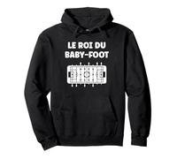 Humour Joueur de Baby-Foot Le Roi du Baby Foot Sweat à Capuche