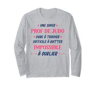 Humour Judokate Femme Super Prof de Judo Manche Longue