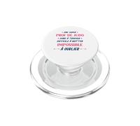 Humour Judokate Femme Super Prof de Judo PopSockets PopGrip pour MagSafe