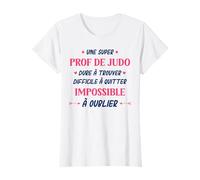 Humour Judokate Femme Super Prof de Judo T-Shirt