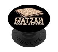 Humour Juif Citation Matzah The Original Fast Food PopSockets PopGrip Adhésif