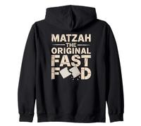 Humour Juif Citation Matzah The Original Fast Food Sweat à Capuche