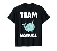 Humour Licorne des Mers Mignon drol Team Narval T-Shirt