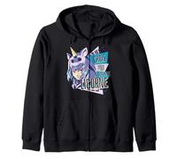 Humour Licorne Femme Ado Je suis Une Licorne Anime Manga Sweat à Capuche