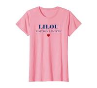 Humour Lilou édition limitée Femme prénom Lilou T-Shirt, Femme, Rose, XXL